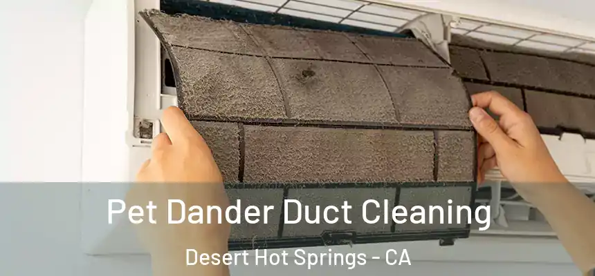  Pet Dander Duct Cleaning Desert Hot Springs - CA